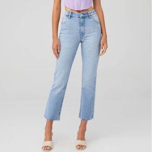 Rollas Original High Rise Straight Jeans